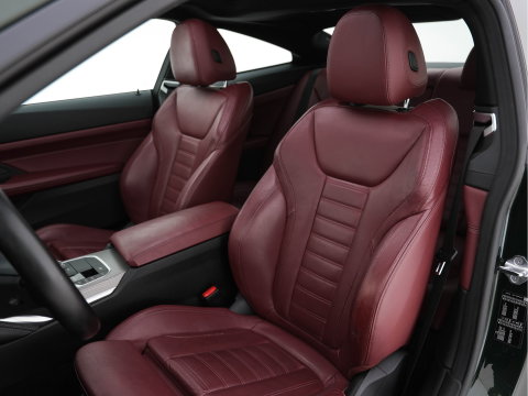 BMW 4 Serie Coupé 420i ( new-modell ) M-Sport-Pack High Executive (INCL-BTW) Aut.*PANO | LASER-LED | LEATHER | DIGI-COCKPIT | CAMERA | HIFI-SOUND | HEATED-SPORTSEATS | NAVI-FULLMAP | AMBIENT-LIGHT | ECC | CARPLAY | PDC | CRUISE | 19''ALU *