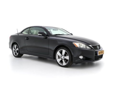 Lexus IS Cabriolet 250C Luxury Aut. * LEATHER | NAVI-FULLMAP | KEYLESS | PDC | SHIFT-PADDLES | CRUISE | ECC | HEATED-SEATS | CAMERA | AIRSCARF | 18''ALU *