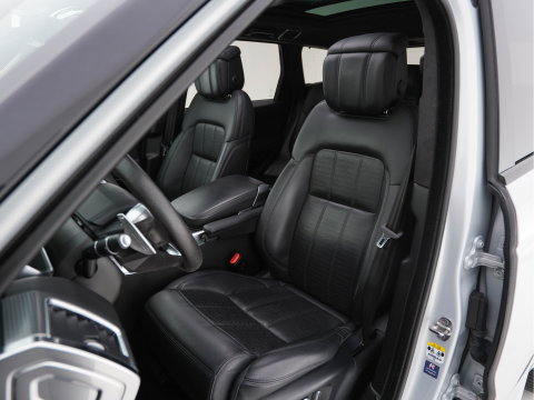 Land Rover Range Rover Sport 3.0 P400 MHEV HST (INCL-BTW) *PANO | HEAD-UP | FULL-LED | LEATHER | MERIDIAN-SOUND | MEMORY-PACK | COMFORT-SEATS | DIGI-COCKPIT | AIR-SUSPENSION | CAMERA | NAVI-FULLMAP |  22''ALU*