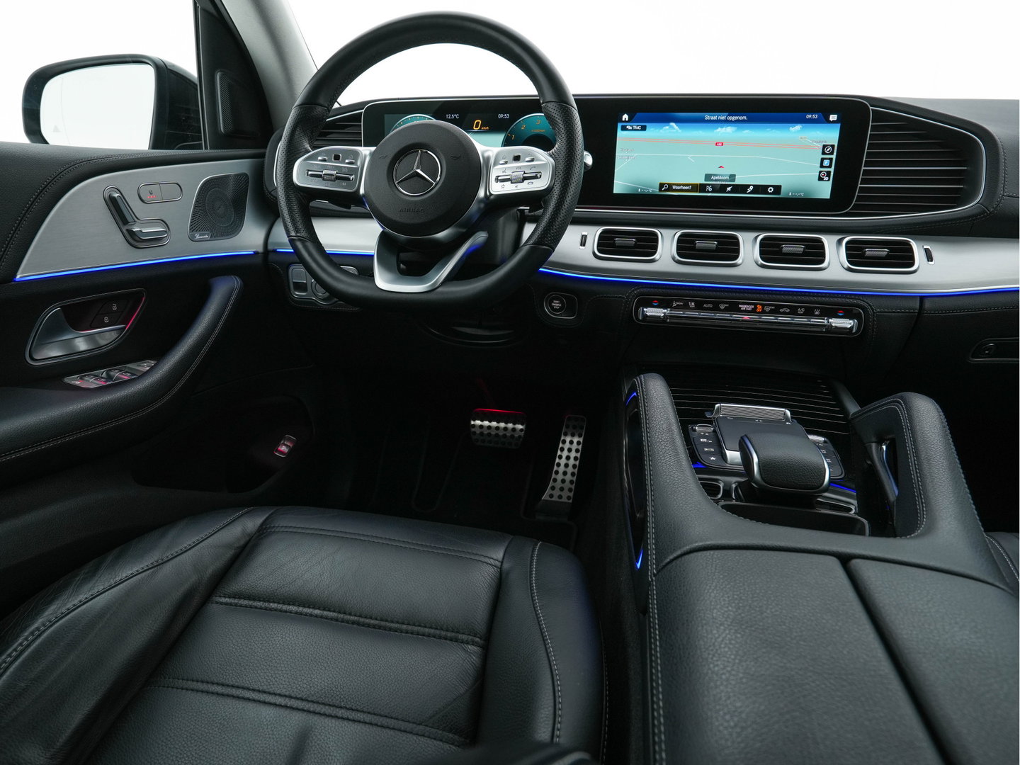 Mercedes-Benz GLE 350 de AMG-Line Premium 4MATIC (Plug-in) (INCL-BTW) *LEATHER | BURMESTER-AUDIO | FULL-LED | WIDESCREEN-COCKPIT | AMBIENTLIGHT | NAVI-FULLMAP | HEATED-SPORTSEATS | DAB | SHIFTPADDLES | PRIVACY-GLASS | CAMERA | 20"ALU*