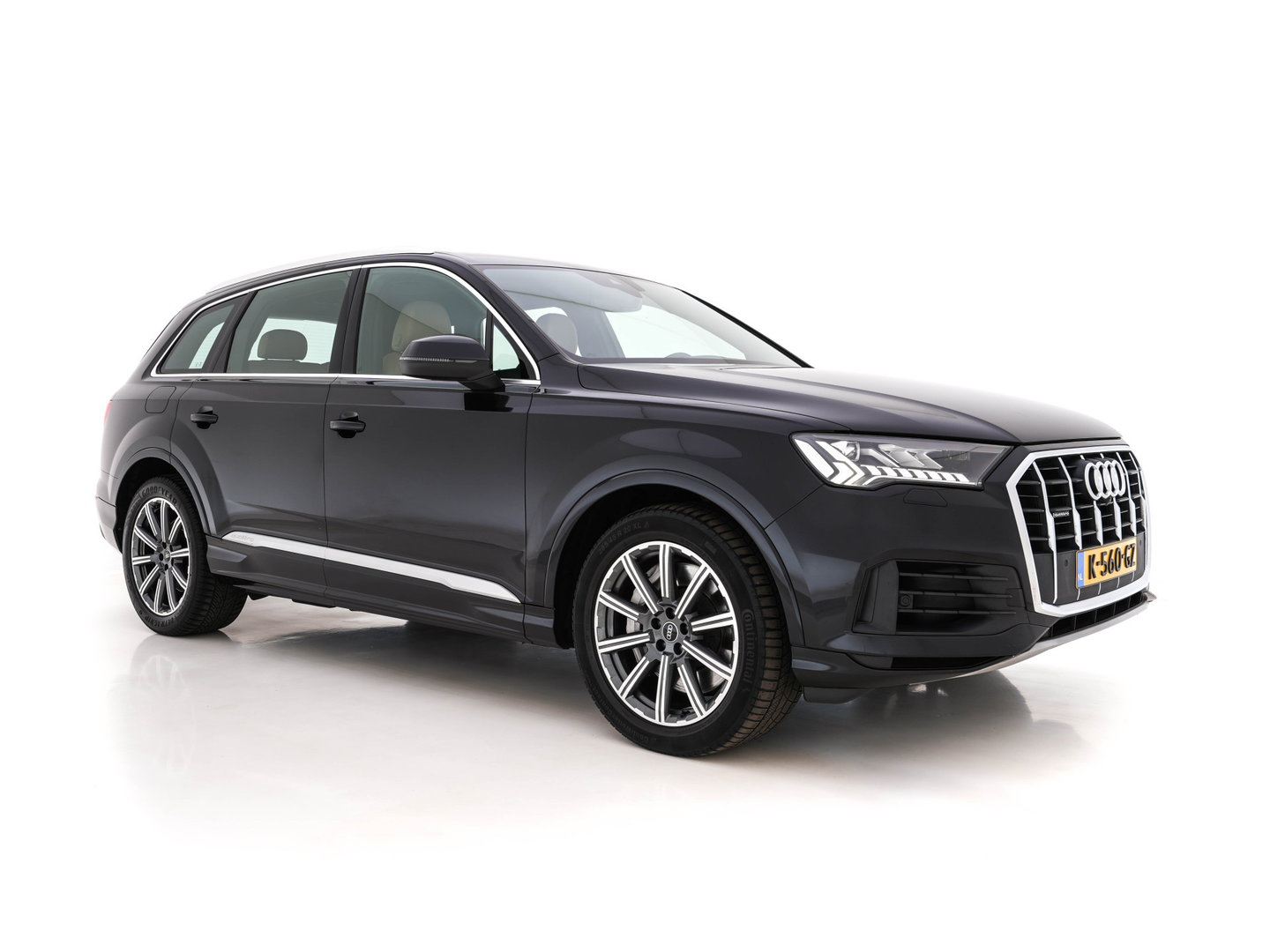 Audi Q7 55 TFSI E Quattro Pro Line Plus [Plug-in] (INCL-BTW) *LEATHER | HD-MATRIX-LED | BANG/OLUFSEN-SURROUND  | DIGI-COCKPIT | COMFORT-SEATS | KEYLESS | CAMERA | NAVI-FULLMAP | DAB+ | AMBIENT-LIGHT | ECC | PDC | CRUISE | TOWBAR | 20'