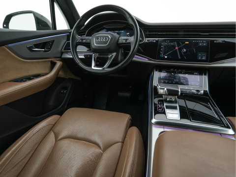 Audi Q7 55 TFSI E Quattro Pro Line Plus [Plug-in] (INCL-BTW) *LEATHER | HD-MATRIX-LED | BANG/OLUFSEN-SURROUND  | DIGI-COCKPIT | COMFORT-SEATS | KEYLESS | CAMERA | NAVI-FULLMAP | DAB+ | AMBIENT-LIGHT | ECC | PDC | CRUISE | TOWBAR | 20'