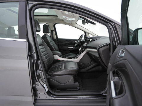 Ford C-MAX 2.0 Hybrid Titanium Plus ( Plug-In ) Aut. *PANO | LEATHER | NAVI-FULLMAP | CAMERA | KEYLESS | HEATED-COMFORT-SEATS | ECC | DIGI-COCKPIT | PDC | 17''ALU*