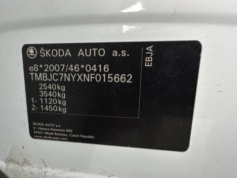Škoda Enyaq iV 80 {SoH-90%} [ 3-Fase-11 kW ] (INCL-BTW) *LEATHER-FABRIC | FULL-LED | DIGI-COCKPIT | CAMERA | KEYLESS | NAVI-FULLMAP | AMBIENTLIGHT | ECC | HEATED-COMFORTSEATS | DAB+ | PDC | CRUISE | CARPLAY | TOWBAR | 19"ALU*