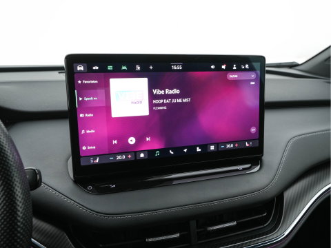 Škoda Enyaq Coupé 85 Sportline [ 3-Fase-11kW] {SoH-95%} (INCL-BTW) Aut. *PANO |  LEATHER-ALCANTARA | FULL-LED | BLINDSPOT | HEATED-SPORTSEATS | CAMERA | KEYLESS | PRIVACY-GLASS | ADAPTIVE-CRUISE | SHIFTPADDLES | TOWBAR | 20''ALU*