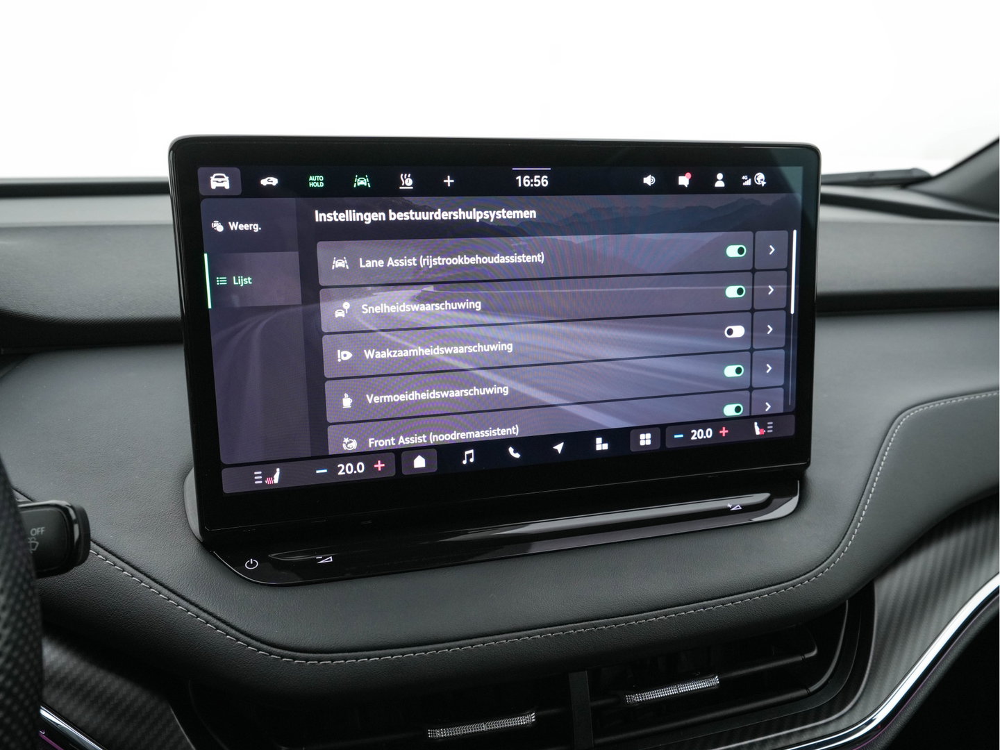 Škoda Enyaq Coupé 85 Sportline [ 3-Fase-11kW] {SoH-95%} (INCL-BTW) Aut. *PANO |  LEATHER-ALCANTARA | FULL-LED | BLINDSPOT | HEATED-SPORTSEATS | CAMERA | KEYLESS | PRIVACY-GLASS | ADAPTIVE-CRUISE | SHIFTPADDLES | TOWBAR | 20''ALU*