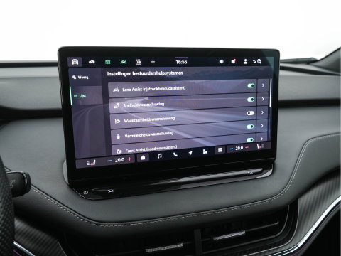 Škoda Enyaq Coupé 85 Sportline [ 3-Fase-11kW] {SoH-95%} (INCL-BTW) Aut. *PANO |  LEATHER-ALCANTARA | FULL-LED | BLINDSPOT | HEATED-SPORTSEATS | CAMERA | KEYLESS | PRIVACY-GLASS | ADAPTIVE-CRUISE | SHIFTPADDLES | TOWBAR | 20''ALU*
