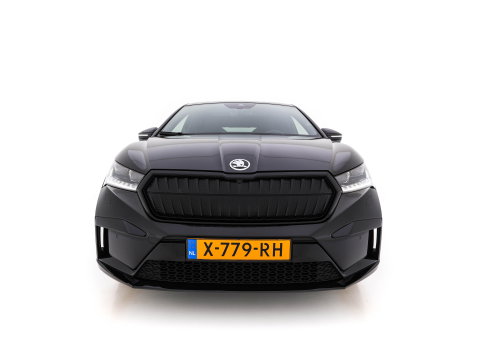 Škoda Enyaq Coupé 85 Sportline [ 3-Fase-11kW] {SoH-95%} (INCL-BTW) Aut. *PANO |  LEATHER-ALCANTARA | FULL-LED | BLINDSPOT | HEATED-SPORTSEATS | CAMERA | KEYLESS | PRIVACY-GLASS | ADAPTIVE-CRUISE | SHIFTPADDLES | TOWBAR | 20''ALU*