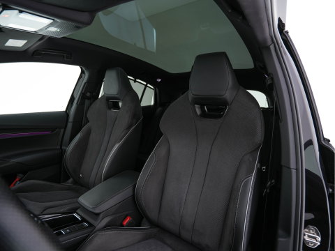 Škoda Enyaq Coupé 85 Sportline [ 3-Fase-11kW] {SoH-95%} (INCL-BTW) Aut. *PANO |  LEATHER-ALCANTARA | FULL-LED | BLINDSPOT | HEATED-SPORTSEATS | CAMERA | KEYLESS | PRIVACY-GLASS | ADAPTIVE-CRUISE | SHIFTPADDLES | TOWBAR | 20''ALU*