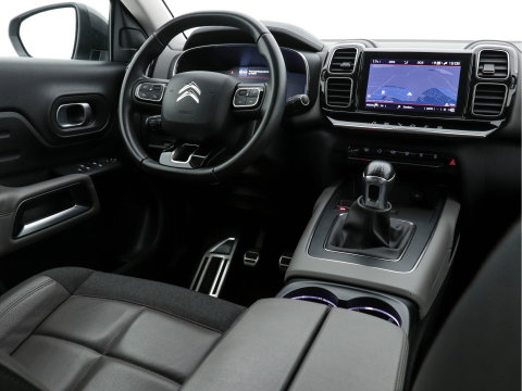 Citroën C5 Aircross 1.5 BlueHDI Business-Plus (INCL-BTW) *LEATHER-MICROFIBRE | NAVI-FULLMAP | FULL-LED | KEYLESS | TOPVIEW | ECC | PRIVACY-GLASS | PDC | CRUISE | DAB | DIGI-COCKPIT | CARPLAY |  LANE-ASSIST | TOWBAR | 19"ALU*