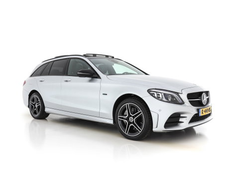 Mercedes-Benz C-Klasse Estate 300 e AMG-Sportpack Limited Business Solution (Plug-in) (INCL-BTW) Aut. *PANO | LEATHER-ALCANTARA | FULL-LED | NAVI-FULLMAP | TOPVIEW | BLINDSPOT | PREMIUM-AUDIO | DAB | CARPLAY | AMBIENTLIGHT | DIGI-COCKPIT | SPORTSEATS | 18"ALU*