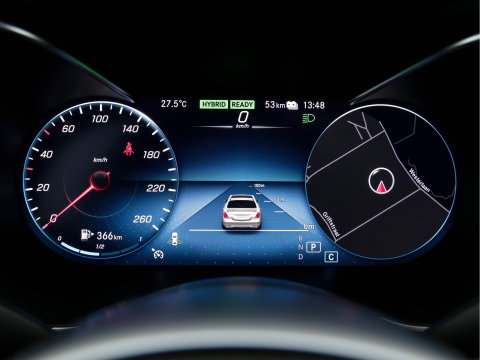 Mercedes-Benz C-Klasse Estate 300 e AMG-Sportpack Limited Business Solution (Plug-in) (INCL-BTW) Aut. *PANO | LEATHER-ALCANTARA | FULL-LED | NAVI-FULLMAP | TOPVIEW | BLINDSPOT | PREMIUM-AUDIO | DAB | CARPLAY | AMBIENTLIGHT | DIGI-COCKPIT | SPORTSEATS | 18"ALU*
