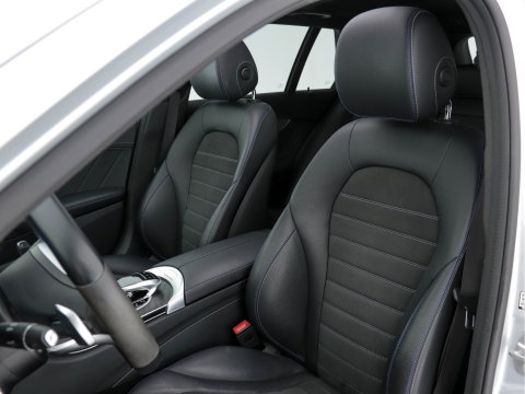 Mercedes-Benz C-Klasse Estate 300 e AMG-Sportpack Limited Business Solution (Plug-in) (INCL-BTW) Aut. *PANO | LEATHER-ALCANTARA | FULL-LED | NAVI-FULLMAP | TOPVIEW | BLINDSPOT | PREMIUM-AUDIO | DAB | CARPLAY | AMBIENTLIGHT | DIGI-COCKPIT | SPORTSEATS | 18"ALU*