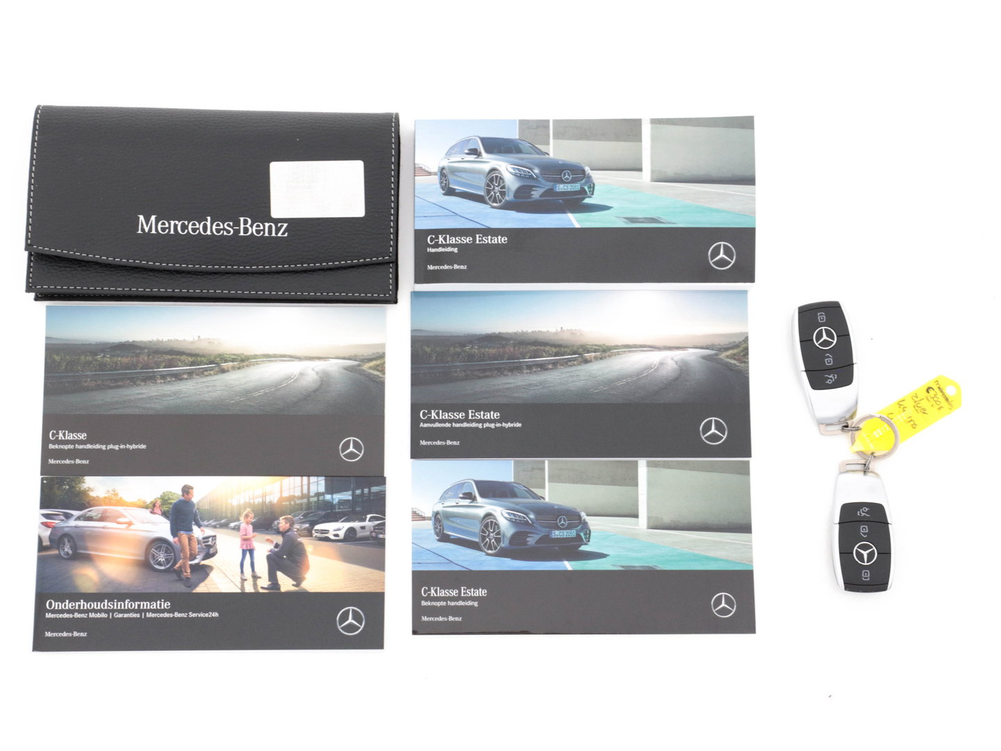 Mercedes-Benz C-Klasse Estate 300 e AMG-Sportpack Limited Business Solution (Plug-in) (INCL-BTW) Aut. *PANO | LEATHER-ALCANTARA | FULL-LED | NAVI-FULLMAP | TOPVIEW | BLINDSPOT | PREMIUM-AUDIO | DAB | CARPLAY | AMBIENTLIGHT | DIGI-COCKPIT | SPORTSEATS | 18"ALU*