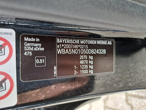 BMW 5 Serie Gran Turismo 535xd High Executive Luxury-Line [⚠️] Aut. *LEATHER | NAVI-FULLMAP |  BI-XENON | HIFI-SOUND | ECC | LANE-ASSIST | ADAPTIVE-CRUISE | PDC | CAMERA | TOWBAR | HEATED-SPORTSEATS | LANE-ASSIST | PRIVACY-GLASS | 19"ALU*