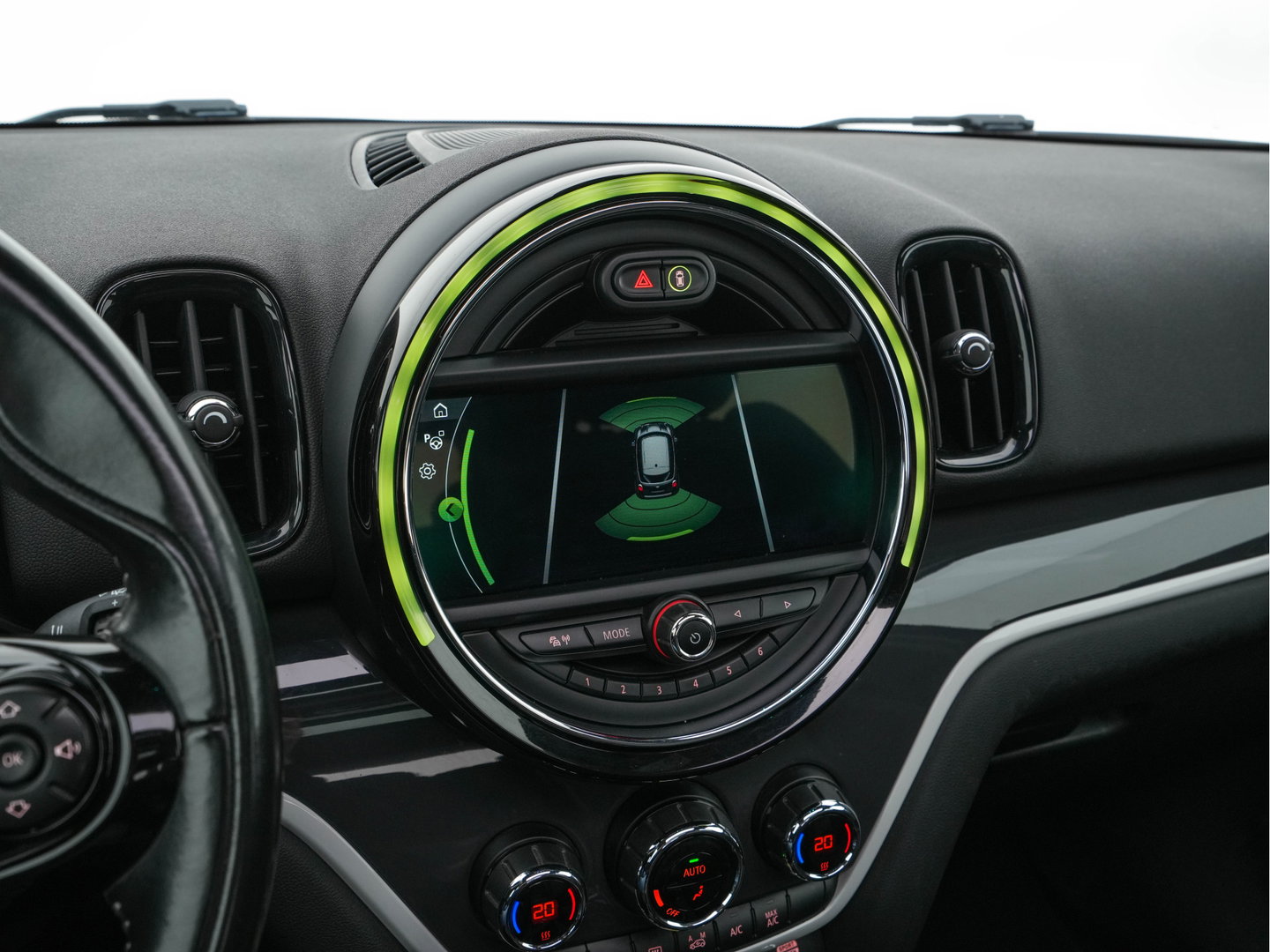 MINI Countryman 2.0 Cooper S E ALL4 Chili Plug-In (INCL-BTW) Aut. *PANO | LEATHER-FABRIC | FULL-LED | SPORT-SEATS | KEYLESS | NAVI-FULLMAP | ECC | AMBIENT-LIGHT | PDC | CRUISE | 18''ALU*