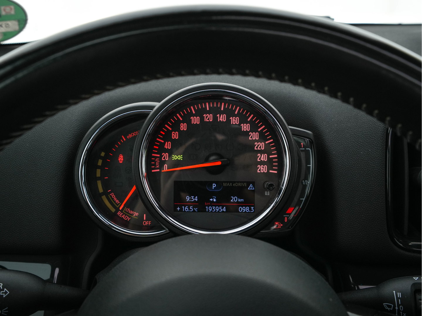 MINI Countryman 2.0 Cooper S E ALL4 Chili Plug-In (INCL-BTW) Aut. *PANO | LEATHER-FABRIC | FULL-LED | SPORT-SEATS | KEYLESS | NAVI-FULLMAP | ECC | AMBIENT-LIGHT | PDC | CRUISE | 18''ALU*