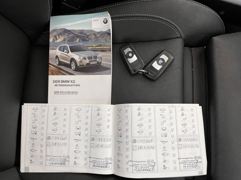 BMW X3 XDrive35d M-Sport (⚠️crankshaft bearings defect) Aut. *PANO | LEATHER | BI-XENON | KEYLESS  | NAVI-FULLMAP | DAB | SHIFT-PADDLES | CRUISE | MEMORY-PACK | HEAD-UP | LANE-ASSIST | SPORT-SEATS | TOWBAR | 18"ALU*