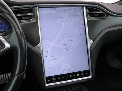 Tesla Model S P85D Performance-Pack AWD [ 3-Fase-17kW ] (INCL-BTW) *PANO | LEATHER | AUTO-PILOT | AIRSUSPENSION | KEYLESS | CAMERA | FULL-LED | ADAPTIVE-CRUISE |  DIGI-COCKPIT | HEATED-SPORTSEATS | 19"ALU*