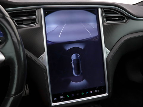 Tesla Model S P85D Performance-Pack AWD [ 3-Fase-17kW ] (INCL-BTW) *PANO | LEATHER | AUTO-PILOT | AIRSUSPENSION | KEYLESS | CAMERA | FULL-LED | ADAPTIVE-CRUISE |  DIGI-COCKPIT | HEATED-SPORTSEATS | 19"ALU*