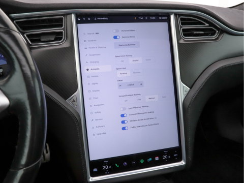 Tesla Model S P85D Performance-Pack AWD [ 3-Fase-17kW ] (INCL-BTW) *PANO | LEATHER | AUTO-PILOT | AIRSUSPENSION | KEYLESS | CAMERA | FULL-LED | ADAPTIVE-CRUISE |  DIGI-COCKPIT | HEATED-SPORTSEATS | 19"ALU*