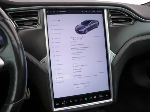 Tesla Model S P85D Performance-Pack AWD [ 3-Fase-17kW ] (INCL-BTW) *PANO | LEATHER | AUTO-PILOT | AIRSUSPENSION | KEYLESS | CAMERA | FULL-LED | ADAPTIVE-CRUISE |  DIGI-COCKPIT | HEATED-SPORTSEATS | 19"ALU*
