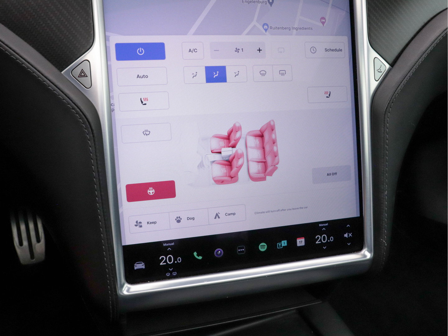 Tesla Model S P85D Performance-Pack AWD [ 3-Fase-17kW ] (INCL-BTW) *PANO | LEATHER | AUTO-PILOT | AIRSUSPENSION | KEYLESS | CAMERA | FULL-LED | ADAPTIVE-CRUISE |  DIGI-COCKPIT | HEATED-SPORTSEATS | 19"ALU*