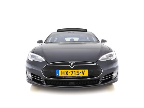 Tesla Model S P85D Performance-Pack AWD [ 3-Fase-17kW ] (INCL-BTW) *PANO | LEATHER | AUTO-PILOT | AIRSUSPENSION | KEYLESS | CAMERA | FULL-LED | ADAPTIVE-CRUISE |  DIGI-COCKPIT | HEATED-SPORTSEATS | 19"ALU*