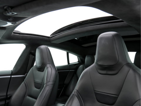 Tesla Model S P85D Performance-Pack AWD [ 3-Fase-17kW ] (INCL-BTW) *PANO | LEATHER | AUTO-PILOT | AIRSUSPENSION | KEYLESS | CAMERA | FULL-LED | ADAPTIVE-CRUISE |  DIGI-COCKPIT | HEATED-SPORTSEATS | 19"ALU*