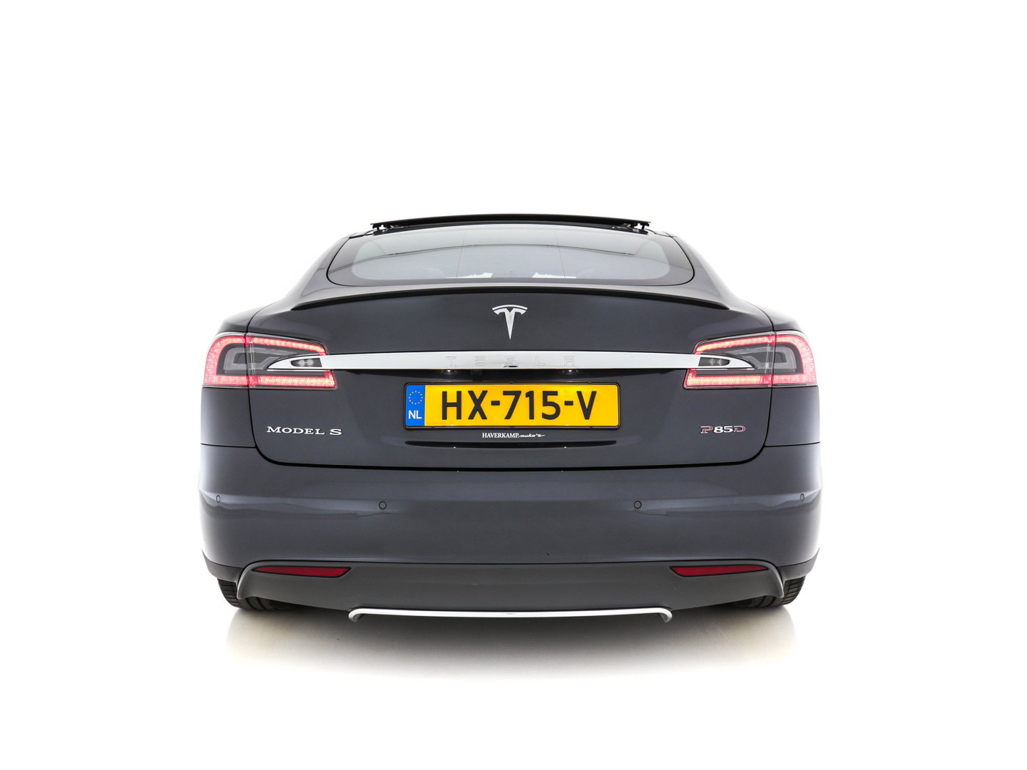 Tesla Model S P85D Performance-Pack AWD [ 3-Fase-17kW ] (INCL-BTW) *PANO | LEATHER | AUTO-PILOT | AIRSUSPENSION | KEYLESS | CAMERA | FULL-LED | ADAPTIVE-CRUISE |  DIGI-COCKPIT | HEATED-SPORTSEATS | 19"ALU*