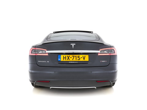 Tesla Model S P85D Performance-Pack AWD [ 3-Fase-17kW ] (INCL-BTW) *PANO | LEATHER | AUTO-PILOT | AIRSUSPENSION | KEYLESS | CAMERA | FULL-LED | ADAPTIVE-CRUISE |  DIGI-COCKPIT | HEATED-SPORTSEATS | 19"ALU*