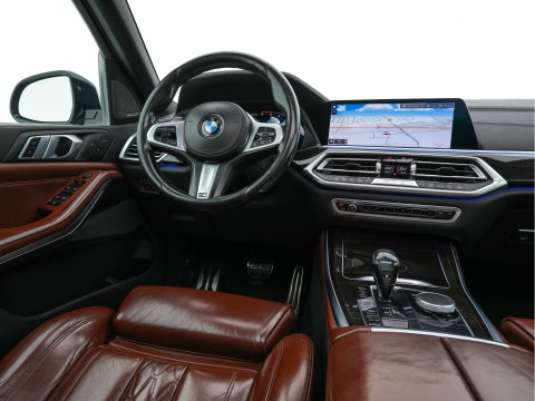 BMW X5 M50d High Executive M-Sportpack Aut. *PANO | HEAD-UP | DESIGN-LEATHER | LASER-LIGHT | TOP-VIEW | HARMAN/KARDON | MEMORY-PACK | DIGI-COCKPIT | DAB+ | HEATED-COMFORTSEATS | NAVI-FULLMAP | KEYLESS | TOWBAR | 21''ALU*