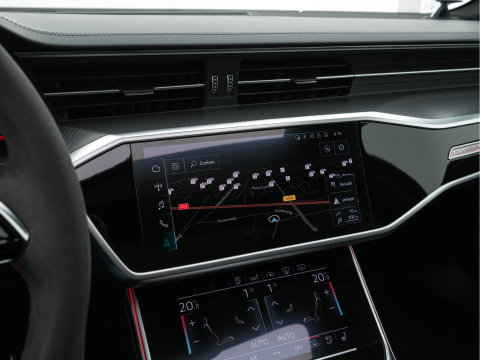 Audi RS6 Avant TFSI Quattro (INCL-BTW) Aut. *CERAMIC-BREAKS | LEATHER | HEAD-UP | LASER-LIGHT | BANG&OLUFSEN-ADVANCED | SOFT-CLOSE | ADAPTIVE-CRUISE | BLINDSPOT | TOPVIEW | MEMORY-PACK | DAB+ | ...