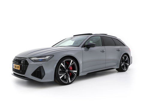 Audi RS6 Avant TFSI Quattro (INCL-BTW) Aut. *CERAMIC-BREAKS | LEATHER | HEAD-UP | LASER-LIGHT | BANG&OLUFSEN-ADVANCED | SOFT-CLOSE | ADAPTIVE-CRUISE | BLINDSPOT | TOPVIEW | MEMORY-PACK | DAB+ | ...