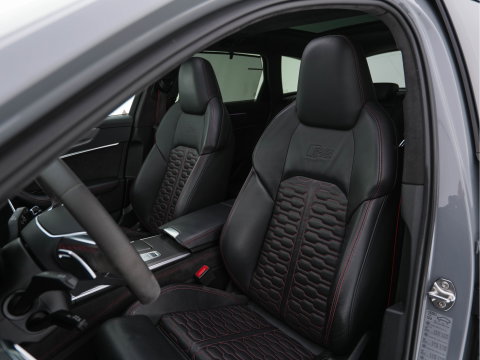 Audi RS6 Avant TFSI Quattro (INCL-BTW) Aut. *CERAMIC-BREAKS | LEATHER | HEAD-UP | LASER-LIGHT | BANG&OLUFSEN-ADVANCED | SOFT-CLOSE | ADAPTIVE-CRUISE | BLINDSPOT | TOPVIEW | MEMORY-PACK | DAB+ | ...