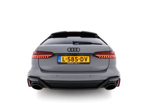 Audi RS6 Avant TFSI Quattro (INCL-BTW) Aut. *CERAMIC-BREAKS | LEATHER | HEAD-UP | LASER-LIGHT | BANG&OLUFSEN-ADVANCED | SOFT-CLOSE | ADAPTIVE-CRUISE | BLINDSPOT | TOPVIEW | MEMORY-PACK | DAB+ | ...