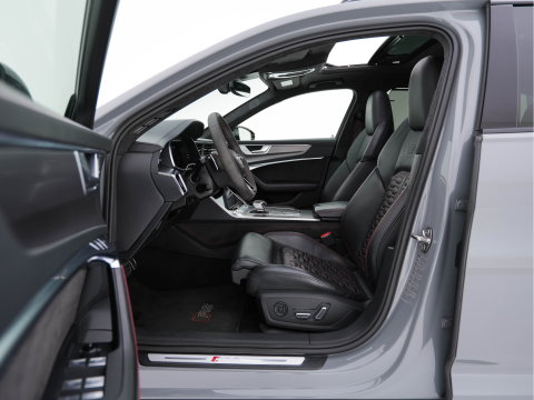Audi RS6 Avant TFSI Quattro (INCL-BTW) Aut. *CERAMIC-BREAKS | LEATHER | HEAD-UP | LASER-LIGHT | BANG&OLUFSEN-ADVANCED | SOFT-CLOSE | ADAPTIVE-CRUISE | BLINDSPOT | TOPVIEW | MEMORY-PACK | DAB+ | ...