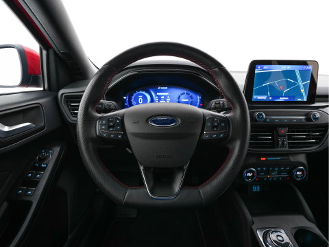 Ford FOCUS Wagon 2.0 ST-Line-X Business EcoBlue (INCL-BTW) Aut. *ADAPTIVE-CRUISE | DIGI-COCKPIT | KEYLESS | CAMERA | NAVI-FULLMAP | HEATED-SPORTSEATS | DAB+ | SHIFT-PADDLES | ECC | PDC | TOWBAR | 18''ALU*