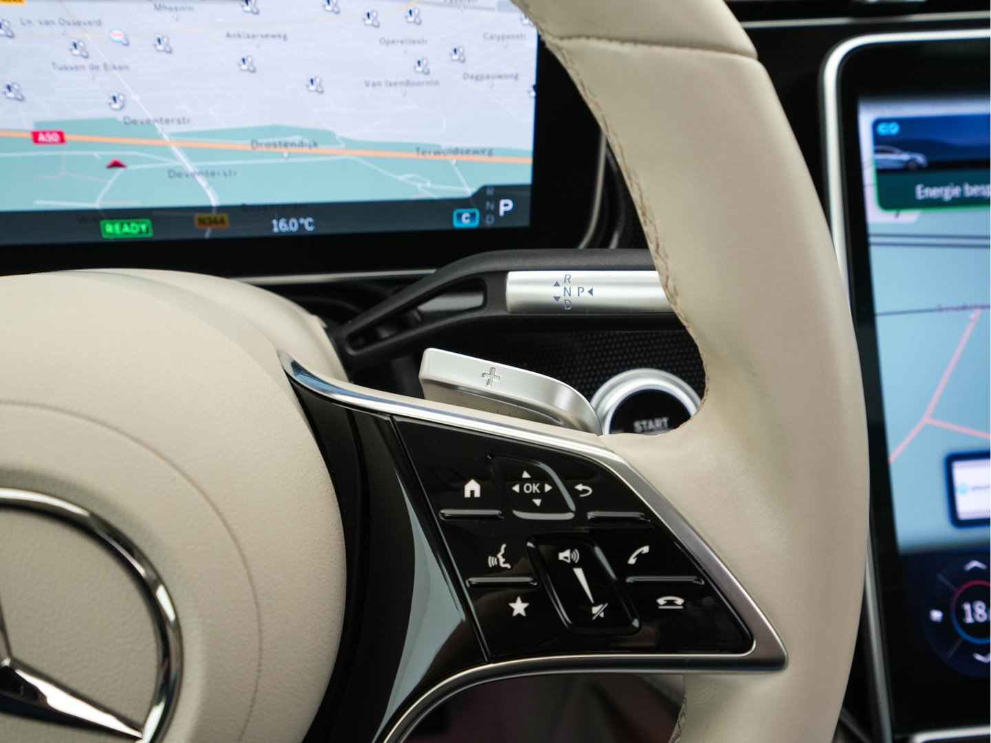 Mercedes-Benz EQS 350 Business Line 90 kWh {SOH-100%} [3-Fase-11kW] (INCL-BTW) Aut. *PANO | LEATHER | FULL-LED | MEMORY-PACK | HEATED-COMFORTSEATS | DIGI-COCKPIT | CAMERA | AMBIENT-LIGHT | NAVI-FULLMAP | BLIND-SPOT | KEYLESS | CARPLAY | PRIVACY-GLASS |