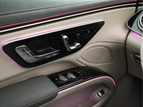 Mercedes-Benz EQS 350 Business Line 90 kWh {SOH-100%} [3-Fase-11kW] (INCL-BTW) Aut. *PANO | LEATHER | FULL-LED | MEMORY-PACK | HEATED-COMFORTSEATS | DIGI-COCKPIT | CAMERA | AMBIENT-LIGHT | NAVI-FULLMAP | BLIND-SPOT | KEYLESS | CARPLAY | PRIVACY-GLASS |