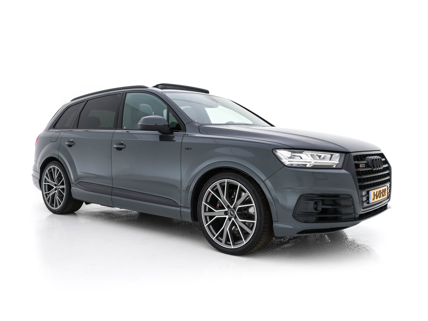 Audi SQ7 4.0 TDI Quattro Pro Line + Aut. *PANO | LEATHER | FULL-LED | DIGI-COCKPIT | BOSE-SOUND | KEYLESS | CAMERA | NAVI-FULLMAP | HEATED/VENTILATED-COMFORTSEATS | SHIFT-PADDLES | CARBON-INLAY | ECC | ADAPTIVE-CRUISE |