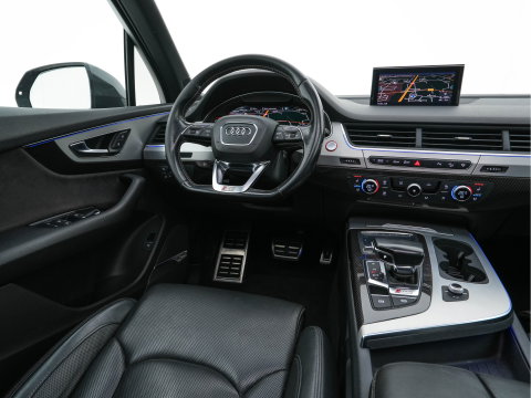 Audi SQ7 4.0 TDI Quattro Pro Line + Aut. *PANO | LEATHER | FULL-LED | DIGI-COCKPIT | BOSE-SOUND | KEYLESS | CAMERA | NAVI-FULLMAP | HEATED/VENTILATED-COMFORTSEATS | SHIFT-PADDLES | CARBON-INLAY | ECC | ADAPTIVE-CRUISE |