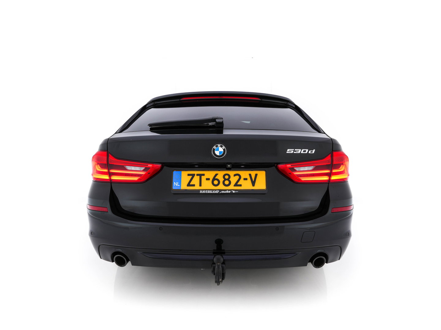 BMW 5 Serie Touring 530d Sportline High Executive Aut. *PANO | LEATHER | FULL-LED | MEMORY-PACK | TOP-VIEW | HEATED-COMFORTSEATS | NAVI-FULLMAP | PRIVACY-GLASS | AMBIENT-LIGHT | ECC | CARPLAY | PDC | TOWBAR | SHIFT-PADDLES | 20"ALU*