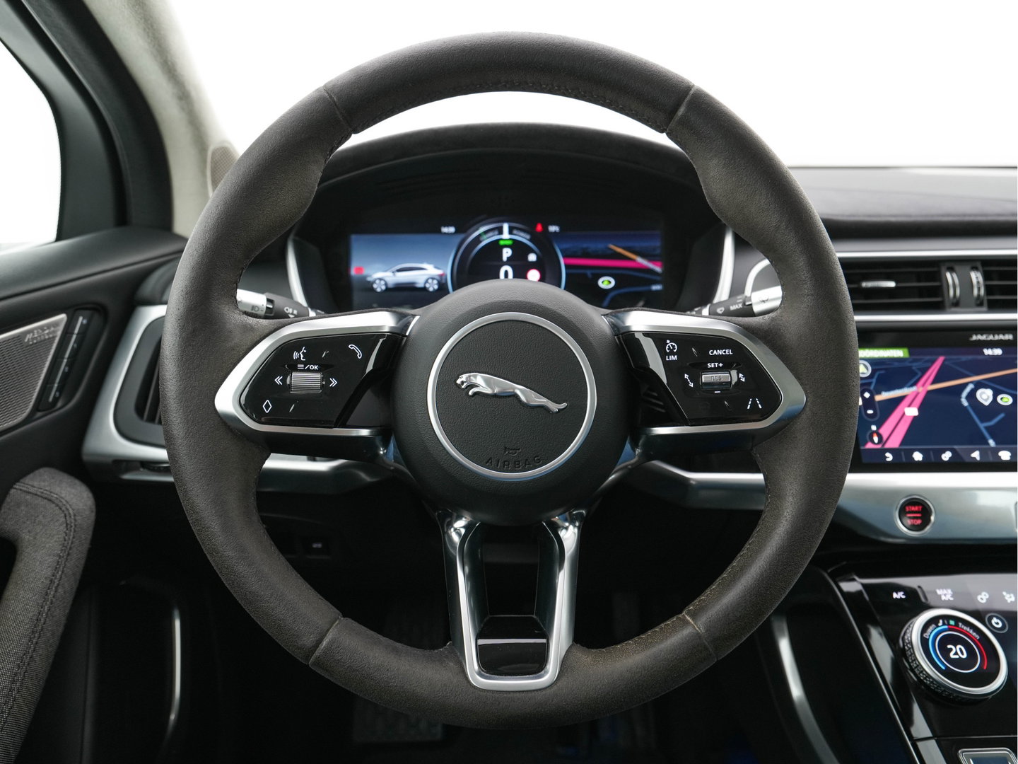 Jaguar I-PACE EV400 HSE First Edition AWD (SoH-91%} (INCL-BTW) Aut. *HEATPUMP | DIGI-COCKPIT | MATRIX-LED | MICROFIBRE | MERIDIAN-AUDIO | TOPVIEW | KEYLESS | LANE-ASSIST | BLINDSPOT | CRUISE | DAB | MEMORY-PACK | CCS-FASTLOADER | SPORTSEATS |