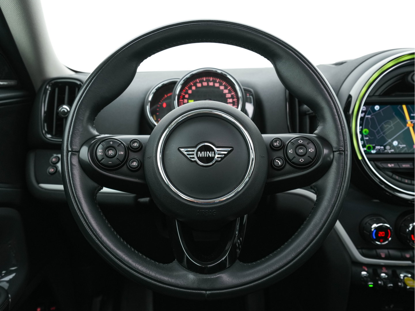MINI Countryman 2.0 Cooper SE ALL4 (Plug-In) (INCL-BTW) Aut. *PANO | LEATHER-ALCANTARA | HARMAN/KARDON | ADAPTIVE-CRUISE | FULL-LED | KEYLESS | NAVI-FULLMAP | CAMERA | ECC | PDC | SPORTSEATS | AMBIENT-LIGHT | 18"ALU*