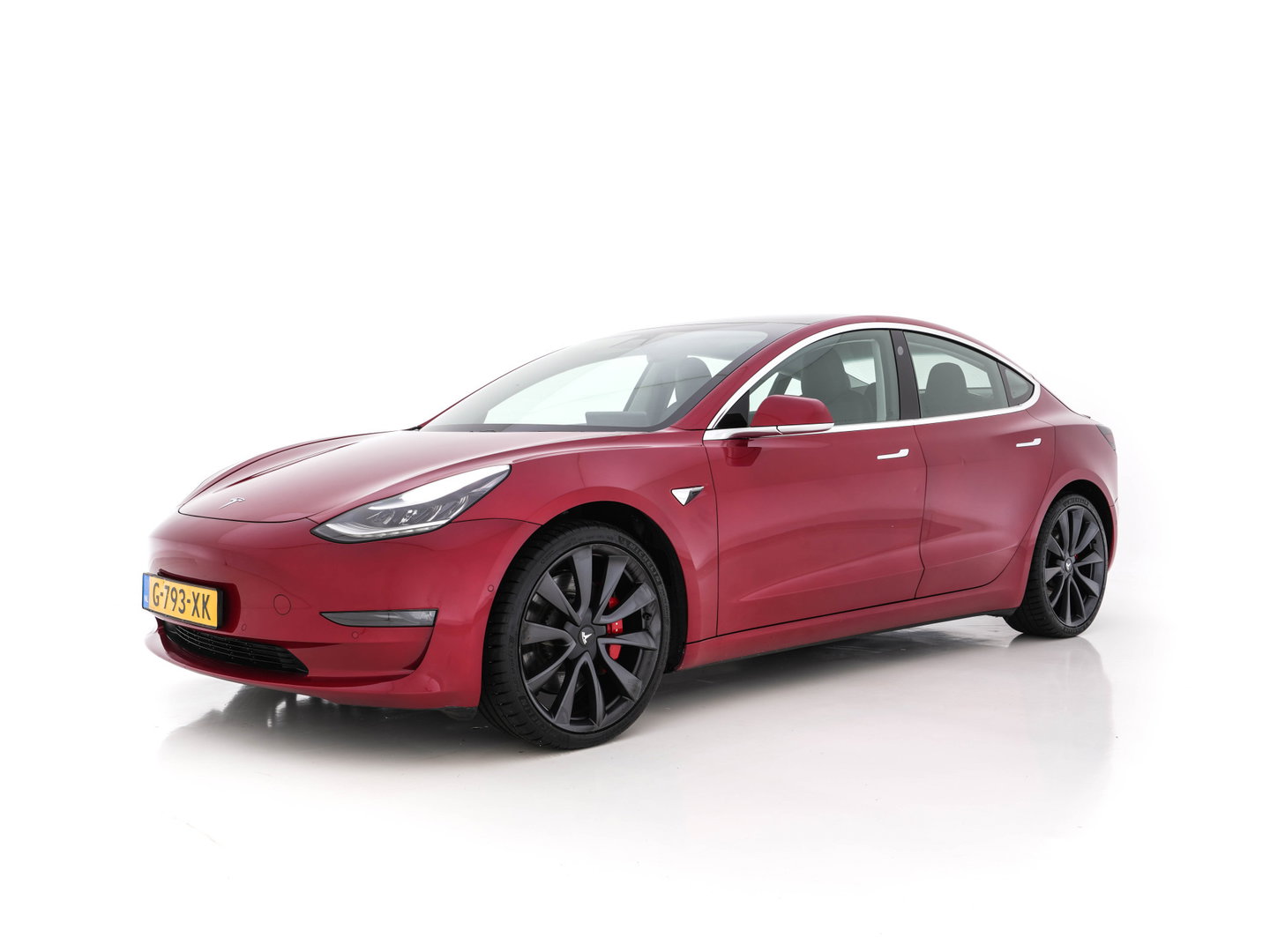 Tesla Model 3 Performance 75 kWh AWD [ Fase-3-17kW ] {SoH-88%} (INCL-BTW) Aut. *PANO | LEATHER | AUTO-PILOT | FULL-LED | DIGI-COCKPIT | ADAPTIVE-CRUISE | KEYLESS | TOPVIEW | DAB | CARPLAY | MEMORY-PACK | LANE-ASSIST | SPORTSEATS | 20"ALU*