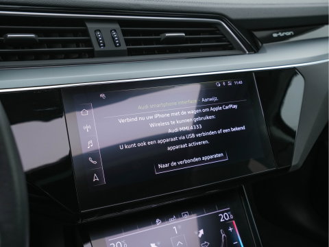 Audi e-tron 50 Quattro Advanced [ 3-Fase-11kW ] [ SOH-100% ] (INCL-BTW) *HEATPUMP | PANO | LEATHER | DIGI-COCKPIT | FULL-LED | MEMORY-PACK |  KEYLESS | NAVI-FULLMAP | TOWBAR | SHIFTPADDLES | COMFORTSEATS | 20"ALU*