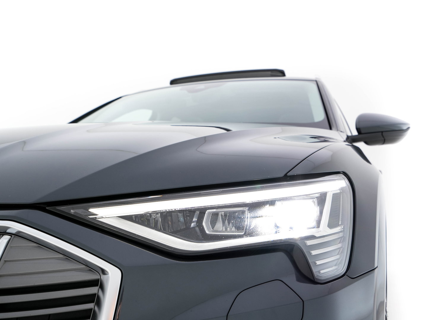 Audi e-tron 50 Quattro Advanced [ 3-Fase-11kW ] [ SOH-100% ] (INCL-BTW) *HEATPUMP | PANO | LEATHER | DIGI-COCKPIT | FULL-LED | MEMORY-PACK |  KEYLESS | NAVI-FULLMAP | TOWBAR | SHIFTPADDLES | COMFORTSEATS | 20"ALU*