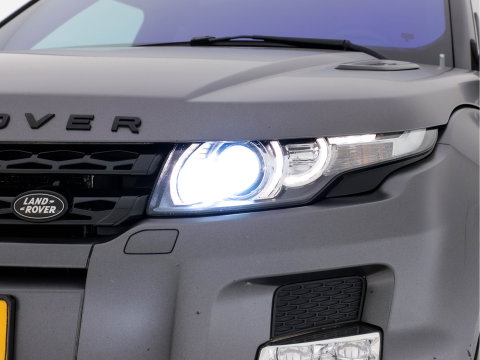 Land Rover Range Rover Evoque Coupe 2.2 eD4 Prestige *WRAPPED | XENON-PLUS | LEATHER | MERIDIAN-SOUNDSYSTEM | CAMERA | CRUISE | MEMORY-PACK | SPORT-SEATS | PRIVACY-GLASS | KEYLESS | ECC | TOWBAR | PDC | 19"ALU*