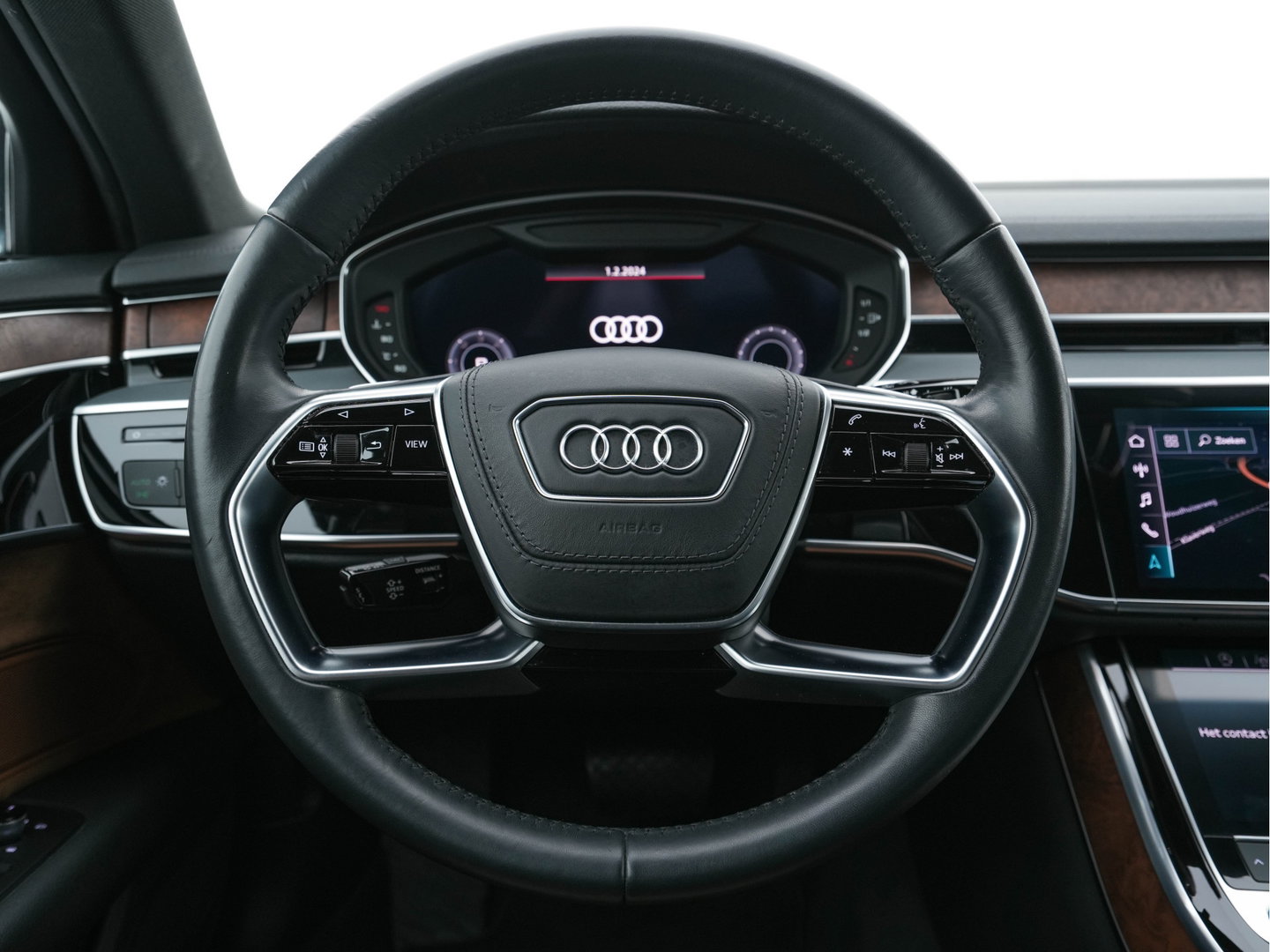 Audi A8 50 TDI Quattro MHEV Aut. *MATRIX-LED | LEATHER | DIGI-COCKPIT | BANG/OLUFSEN | SOFTCLOSE | KEYLESS | MEMORY-SEATS | ADAPTIVE-CRUISE | DAB | CAMERA | ECC | PDC | AIR-SUSPENSION | AMBIENT-LIGHT | ...